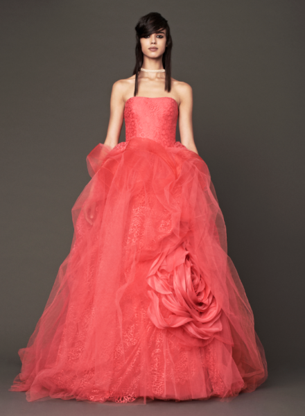 Vera Wang Pink Bridal Collection Fall 2014-7