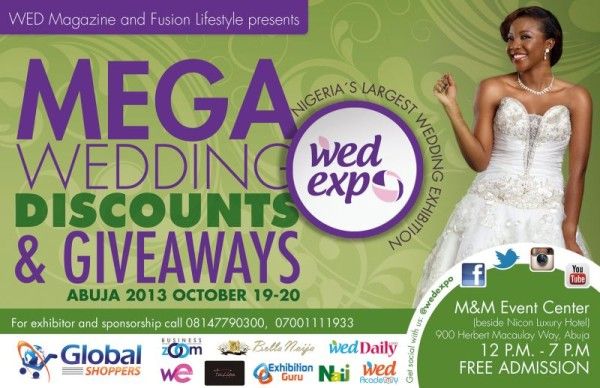 WED Magazine and Fusion Lifestyle Wedding Discount - BellaNaija - October 2013