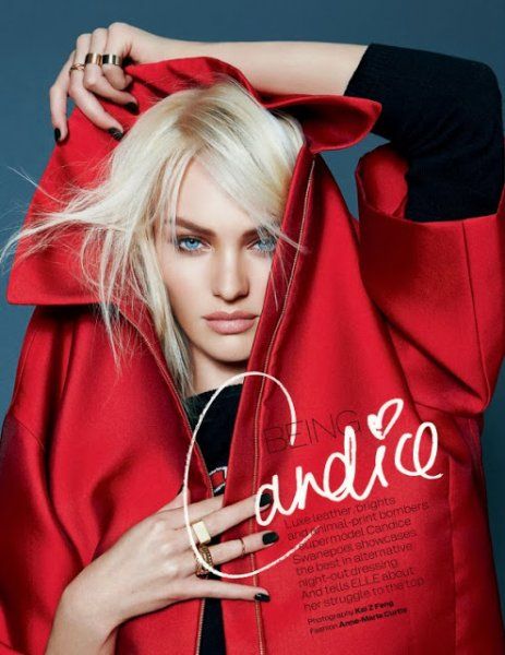 Candice Swanepoel foe Elle UK December 2013 Issue - BellaNaija - November2013004