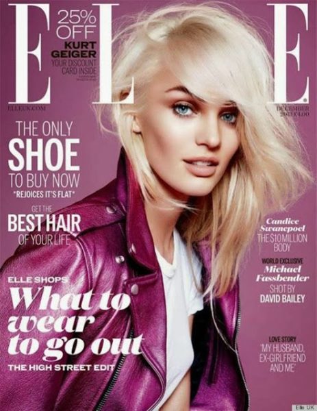 Candice Swanepoel foe Elle UK December 2013 Issue - BellaNaija - November2013010