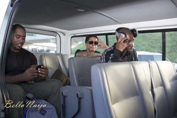 Chimpunk arrives Lagos for the Fire of Zamani Concert - November 2013 - BellaNaija - 022