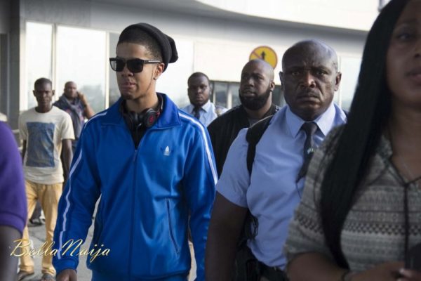 Chimpunk arrives Lagos for the Fire of Zamani Concert - November 2013 - BellaNaija - 031