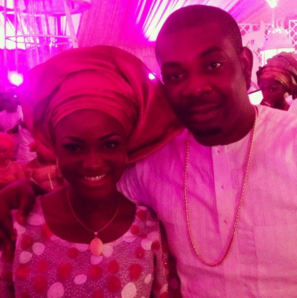 Eva Alordiah & Don Jazzy