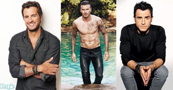 Luke Bryan, David Beckham & Justin Theroux