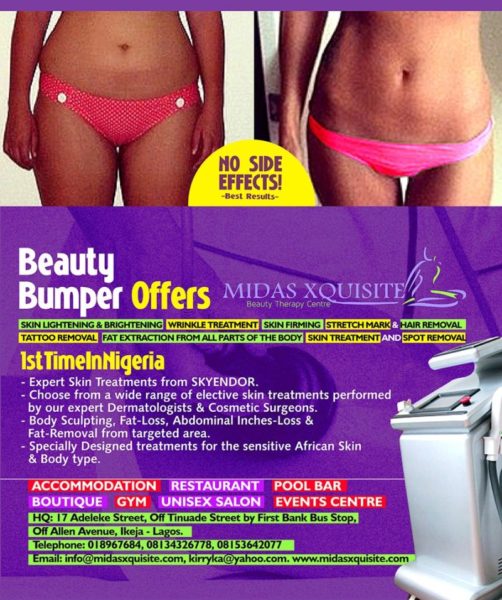 Get your Dream Body Today! Register for the Midas Xquisite Beauty 