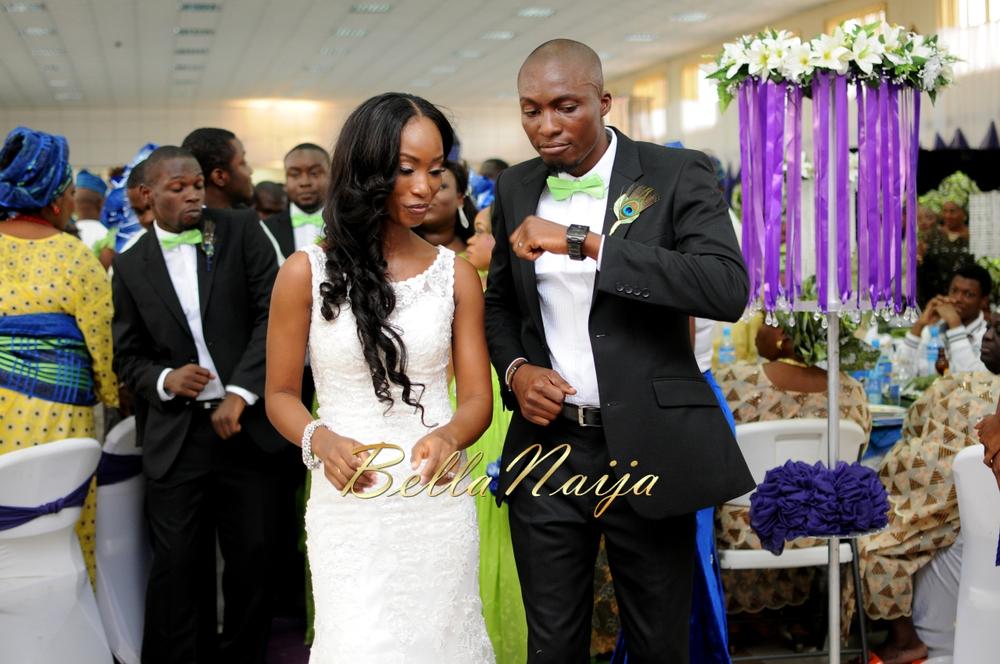 A Pretty Peacock Wedding in Lagos! Traditional Engagement & Reception ...