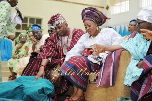 Nigerian Muslim Wedding BellaNaija Yoruba Traditional Wedding Engagement PeacockTAP_5012