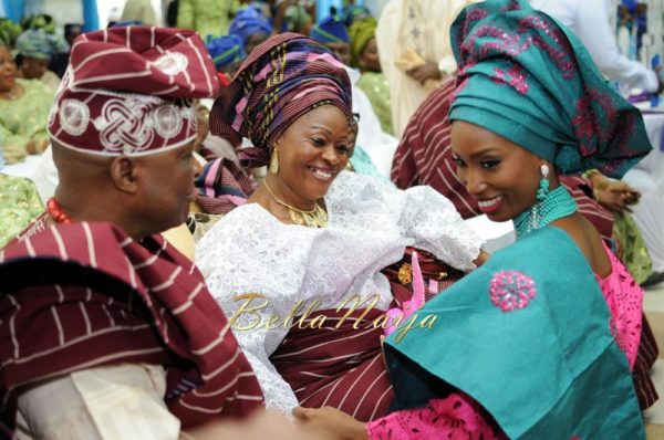 Nigerian Muslim Wedding BellaNaija Yoruba Traditional Wedding Engagement PeacockTAP_5091