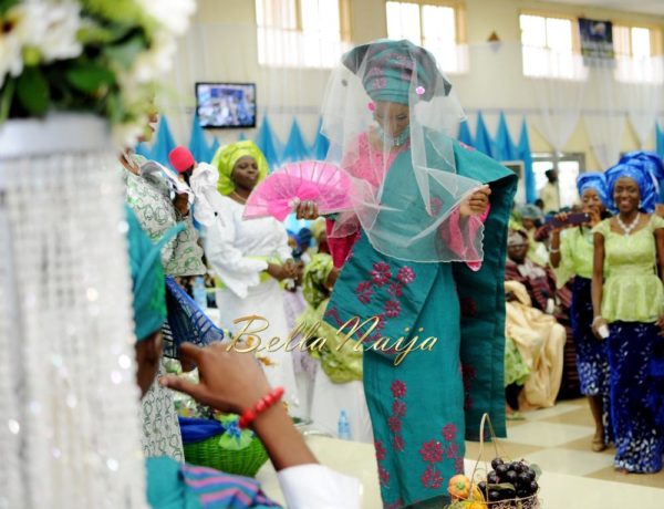 Nigerian Muslim Wedding BellaNaija Yoruba Traditional Wedding Engagement PeacockTAP_5126