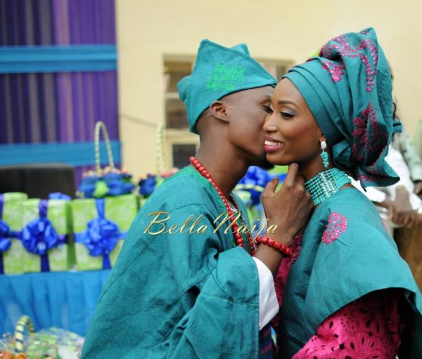 Nigerian Muslim Wedding BellaNaija Yoruba Traditional Wedding Engagement PeacockTAP_5164