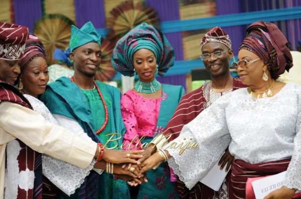 Nigerian Muslim Wedding BellaNaija Yoruba Traditional Wedding Engagement PeacockTAP_5169