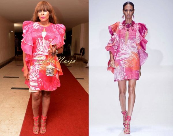 Nkiru Anumudu in Gucci Spring 2013