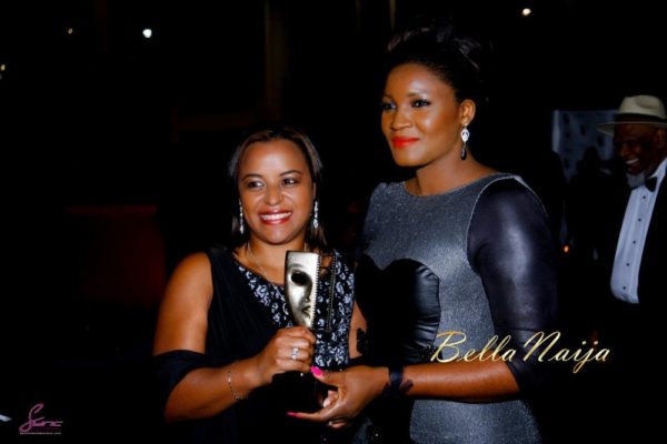 Omotola Jalade-Ekeinde awarded the Ebony Vanguard Award at MVIsa Awards in UK - November 2013 - BellaNaija005