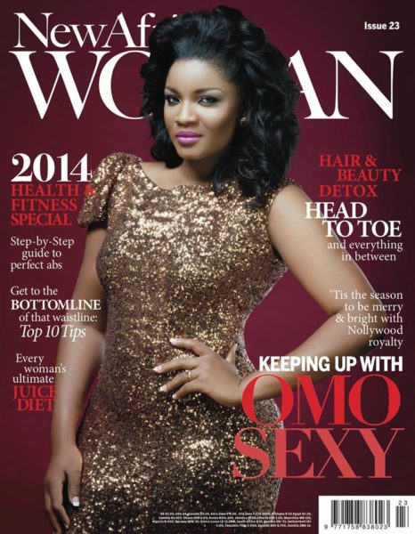 Omotola Jalade Ekeinde on the Cover of New African Woman - November 2013 - BellaNaija 01