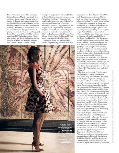 Tatler UK December 2013 Nigeria Money Set 003