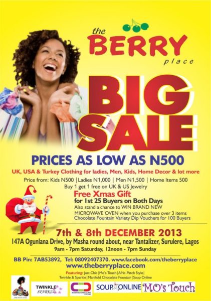 The Berry Place - The Big Place - November 2013 - BellaNaija