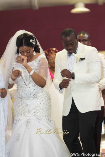 Uju Edosa Nigerian Church White Wedding BellaNaija Victoria Roberts Solutionsuju&edos white wedding_0335