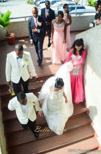 Uju Edosa Nigerian Church White Wedding BellaNaija Victoria Roberts Solutionsuju&edos white wedding_0684