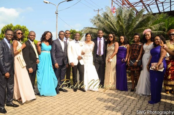 Uju Edosa Nigerian Church White Wedding BellaNaija Victoria Roberts Solutionsuju&edos white wedding_0707