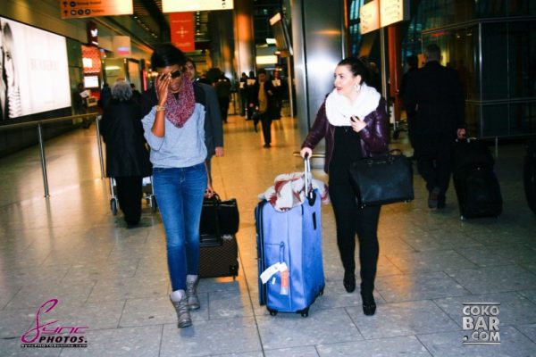 Yvonne Nelson arrives London for her Birthday - November 2013 - BellaNaija001
