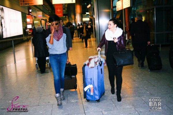 Yvonne Nelson arrives London for her Birthday - November 2013 - BellaNaija001