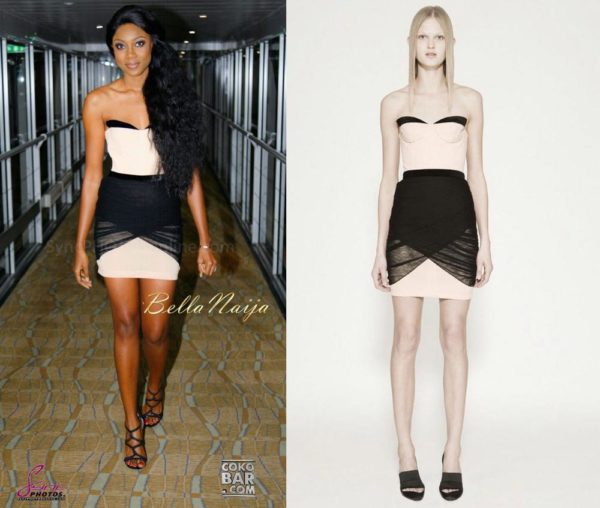 Yvonne Nelson in Alexander Wang - November 2013 - BellaNaija