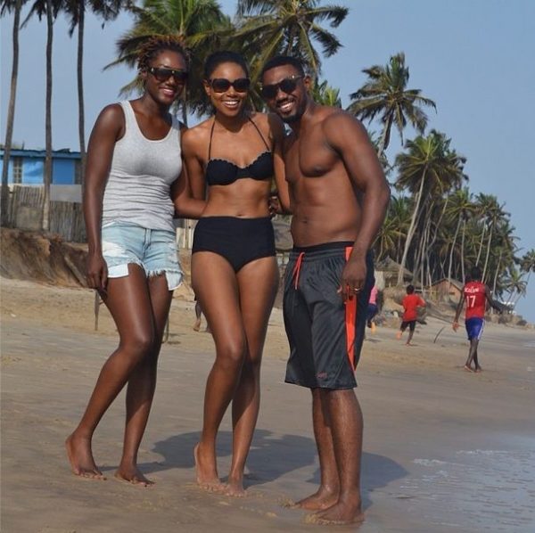 Yvonne Nelson & Eddie Watson with his Wife