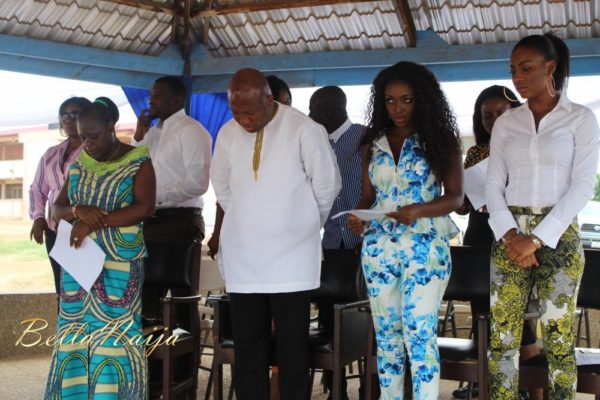 Yvonne Okoro celebrates 29th Birthday in Special School in Accra - November 2013 - BellaNaija003