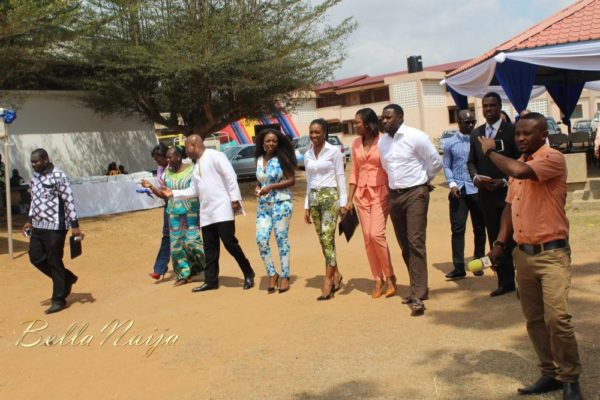 Yvonne Okoro celebrates 29th Birthday in Special School in Accra - November 2013 - BellaNaija011