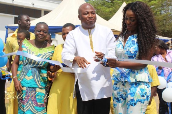 Yvonne Okoro celebrates 29th Birthday in Special School in Accra - November 2013 - BellaNaija012