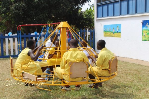 Yvonne Okoro celebrates 29th Birthday in Special School in Accra - November 2013 - BellaNaija013