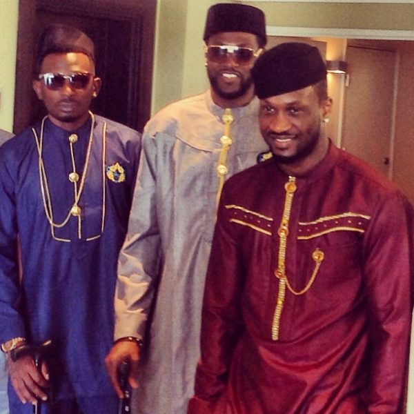 may d peter okoye psquare emmanuel adebayor