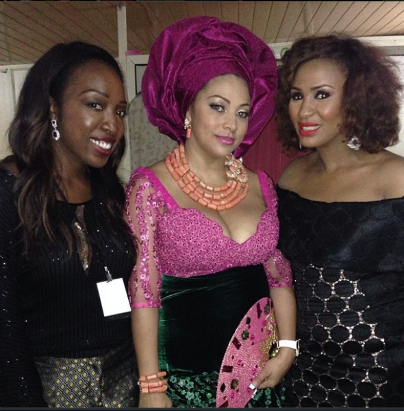 Lola with the Perfect Coordinators! Ngozi & Omorinsola.