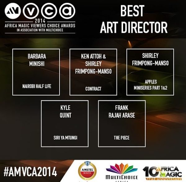 2014 AMVCA - Best Art Director - December 2013 - BellaNaija