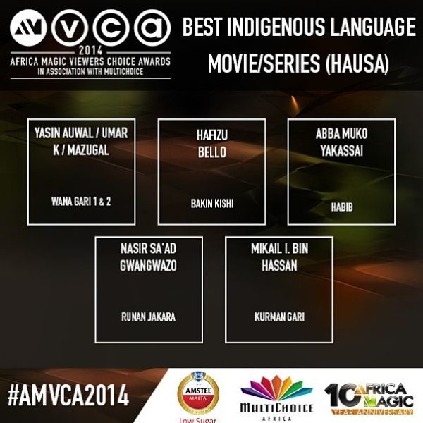 2014 AMVCA - Best Indigenous Movie Language Hausa - December 2013 - BellaNaija