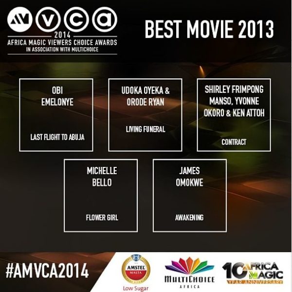 2014 AMVCA - Best Movie - Decemeber 2013 - BellaNaija
