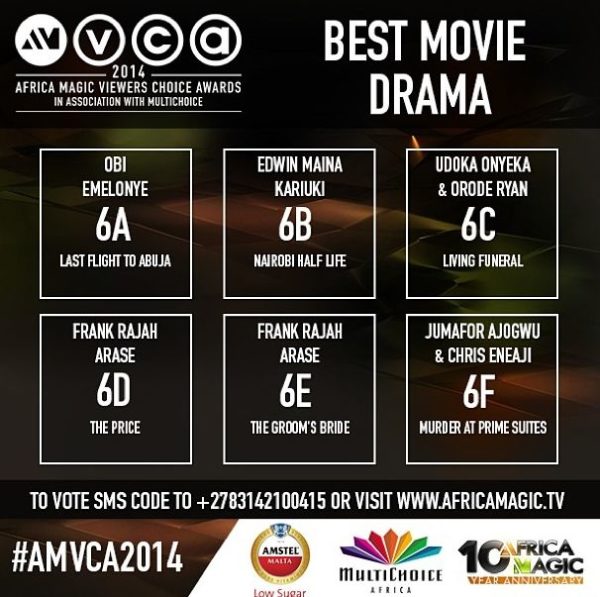 2014 AMVCA - Best Movie Drama - Decemeber 2013 - BellaNaija