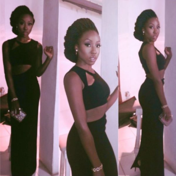 Beverly Naya in BCBG Max Azria