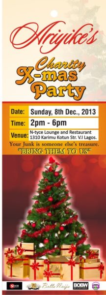 Ariyike's Xmas Party - December 2013 - BellaNaija