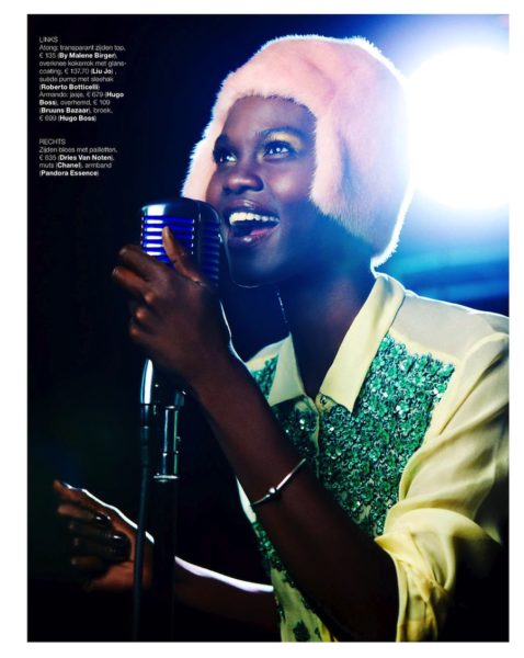 Atong Ajork for Marie Claire Netherlands Jazz It Up feature - BellaNaija - December2013002