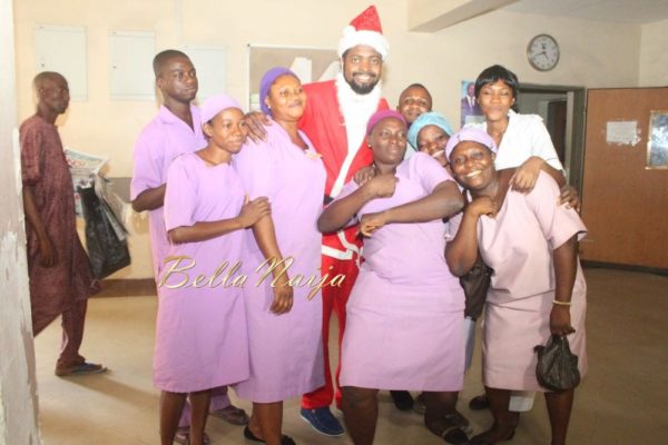 Basketmouth as Santa Claus - December 2013 - BellaNaija - 025