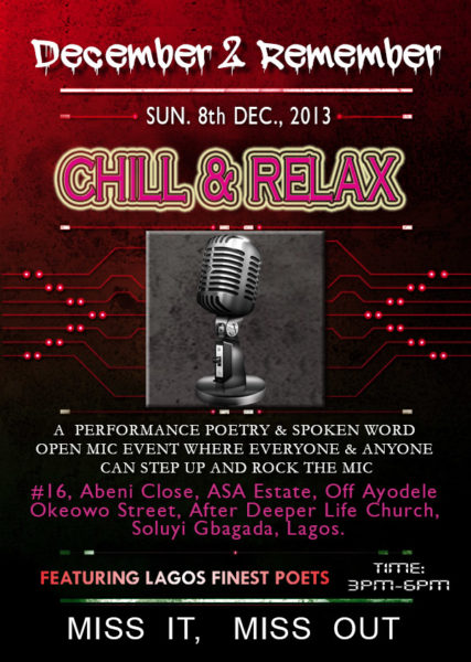 Chill & Relax - December 2013 - BellaNaija