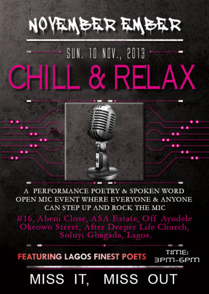 Chill & Relax - November 2013 - BellaNaija