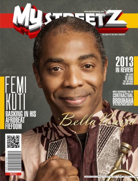 Femi Kuti - Mystreetz Magazine - Decmber 2013 - BellaNaija