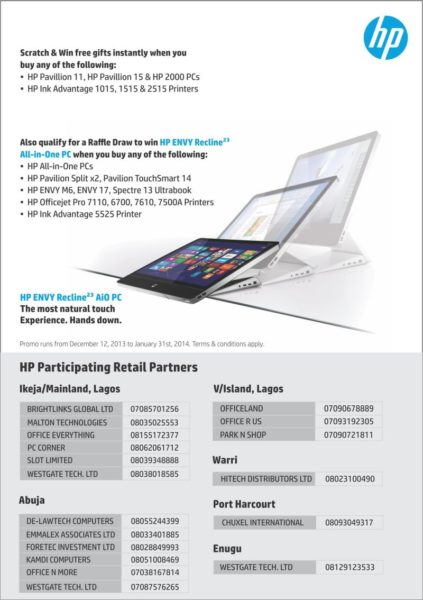 HP Win Xmas Promo - BellaNaija - December 2013 (1)