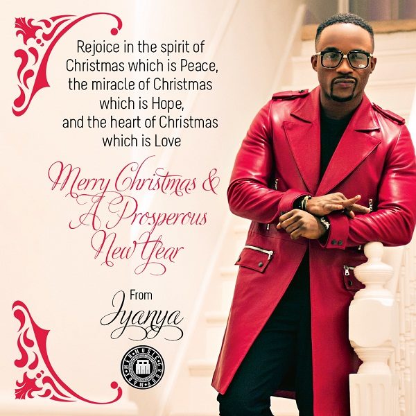 Iyanya greetings - December 2013 - BellaNaija