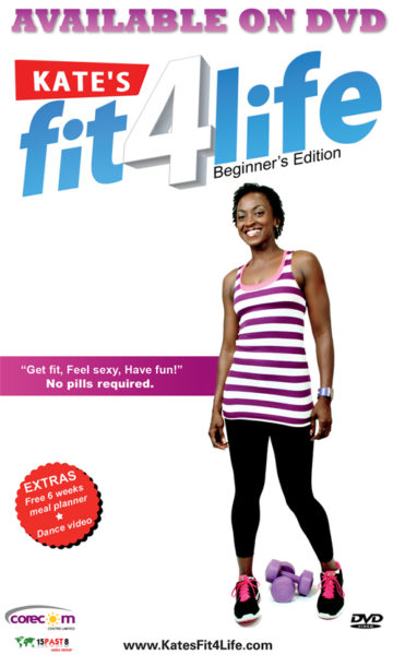 Kate Henshaw's - Kate Fit 4 Life Workout DVD - December 2013 - BellaNaija