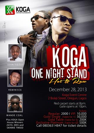 Koga Entertainment One Nite Stand Hot & Raw event - Bellanaija - Deecember 2013