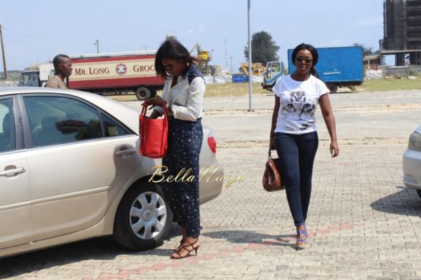 Majid Michel, Yvonne Okoro & Sandra Ankobiah arrive in Lagos for the 2014 AMVCA- BellaNaija- 027