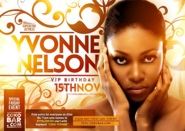 Yvonne Nelson VIP Birthday - November 2013 - BellaNaija